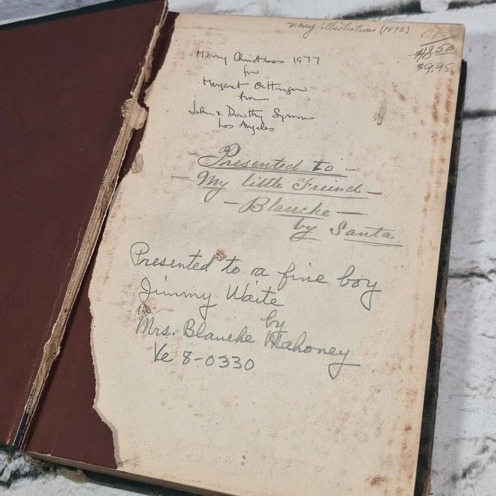 ANTIQUE‎ 1872 ADVENTURE NOVEL: ROBINSON CRUSOE BY DANIEL DEFOE